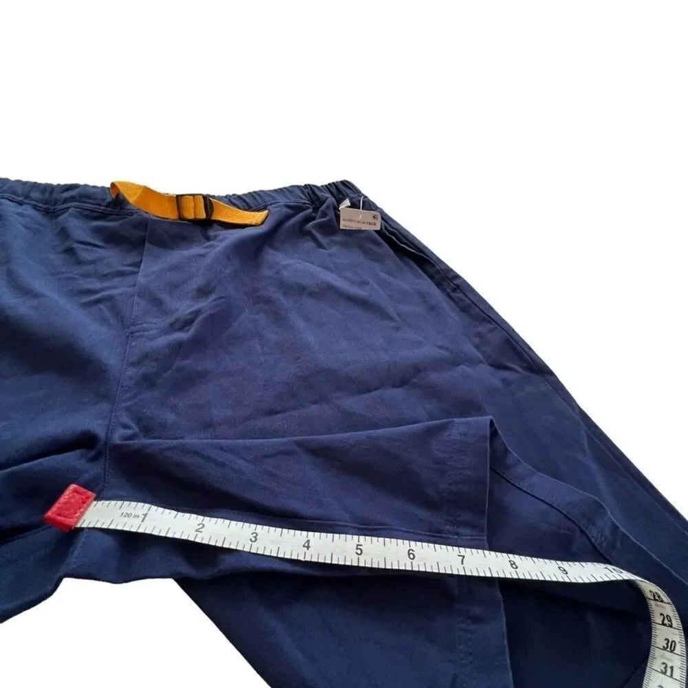 Sovereign Code Men's Navy Belted Shorts NWT